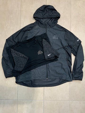 Nike Running Division T Shirt and Jacket - Jacket XXL | T Shirt XL