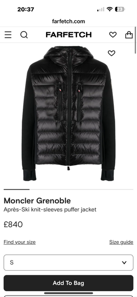 Moncler Grenoble Cardigan - M