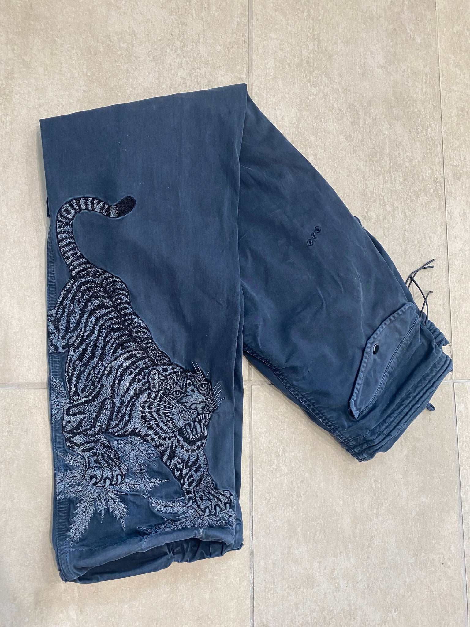 Maharishi Embroidered Tiger Pant - XS