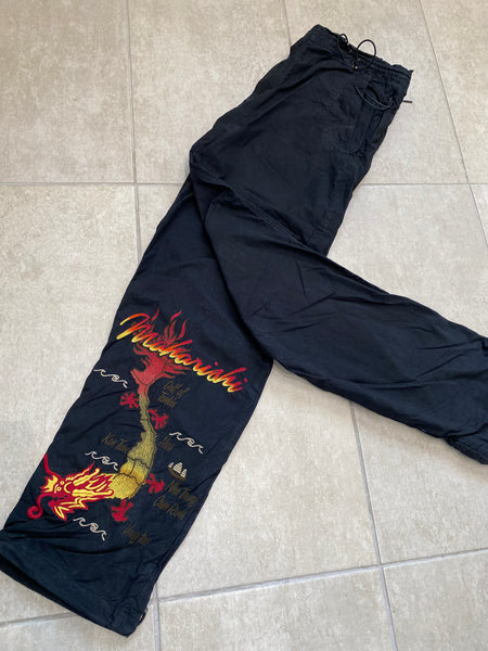 Maharishi Embroidered Dragon Pant - Large | Regular