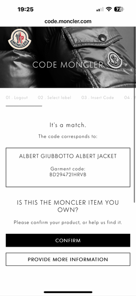 Moncler Albert Giubbotto - M