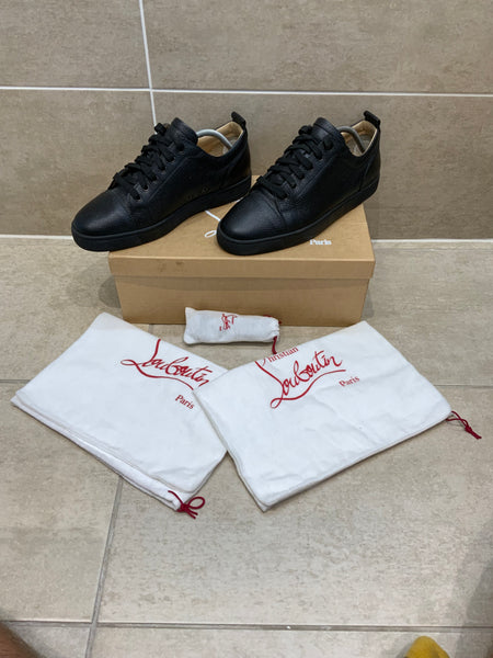 Christian Louboutin Louis Junior Flat Calf Graine - EU 42.5 | UK 8.5